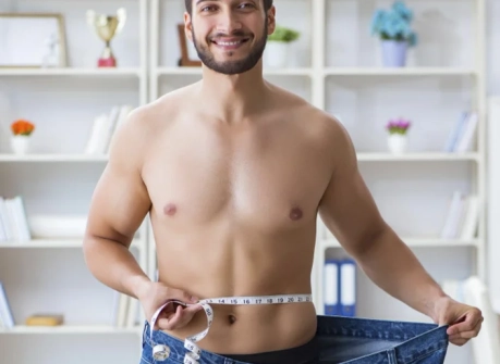 мужчина похудел в домашних условиях