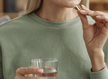 девушка пьет препараты поднимающие ферритин