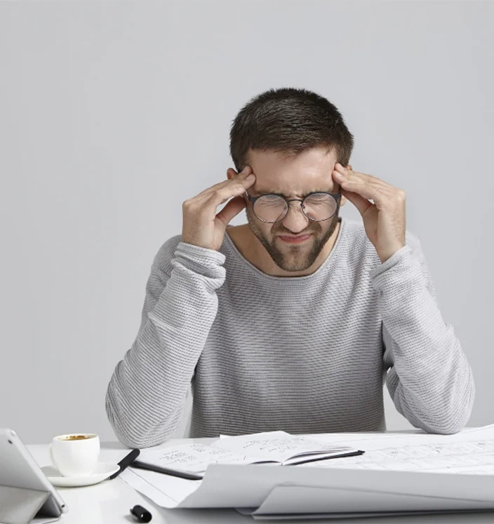 мужчина с дефицитом железа в организме