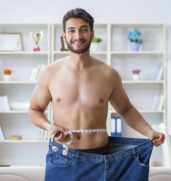мужчина похудел в домашних условиях