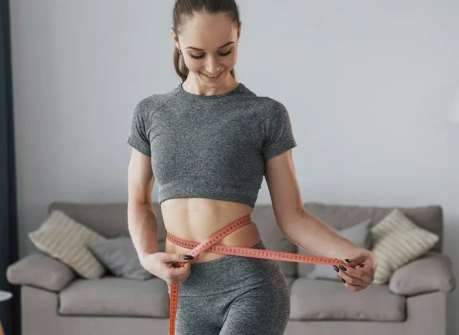 девушка худеет в домашних условиях
